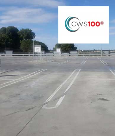 CWS 100 - spraying with modified sodium silicate